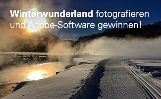 Winterwunderland fotografieren und Adobe-Software gewinnen!