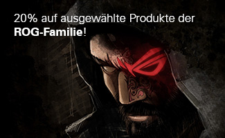20% auf ausgewählte Produkte der ROG-Familie!