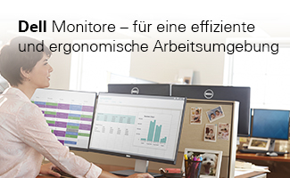 Dell Monitore-für eine effiziente und ergonomische Arbeitsumgebung
