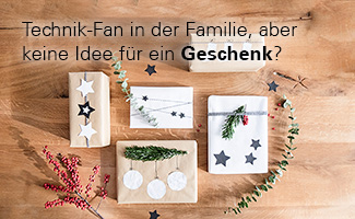 Technik-Fan in der Familie, aber keine Idee für ein Geschenk?