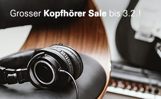 Grosser Kopfhörer Sale bis 3.2.!