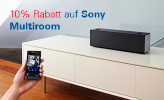 10% Rabatt auf Sony Multiroom
