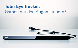 Tobii Eye Tracker: Games mit den Augen steuern?