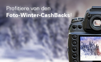 Profitiere von den Foto-Winter-CashBacks!