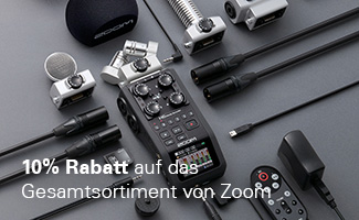 10% Rabatt auf das Gesamtsortiment von Zoom