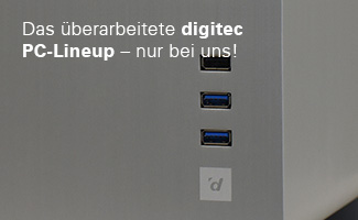 Das überarbeitete digitec PC-Lineup – nur bei uns!