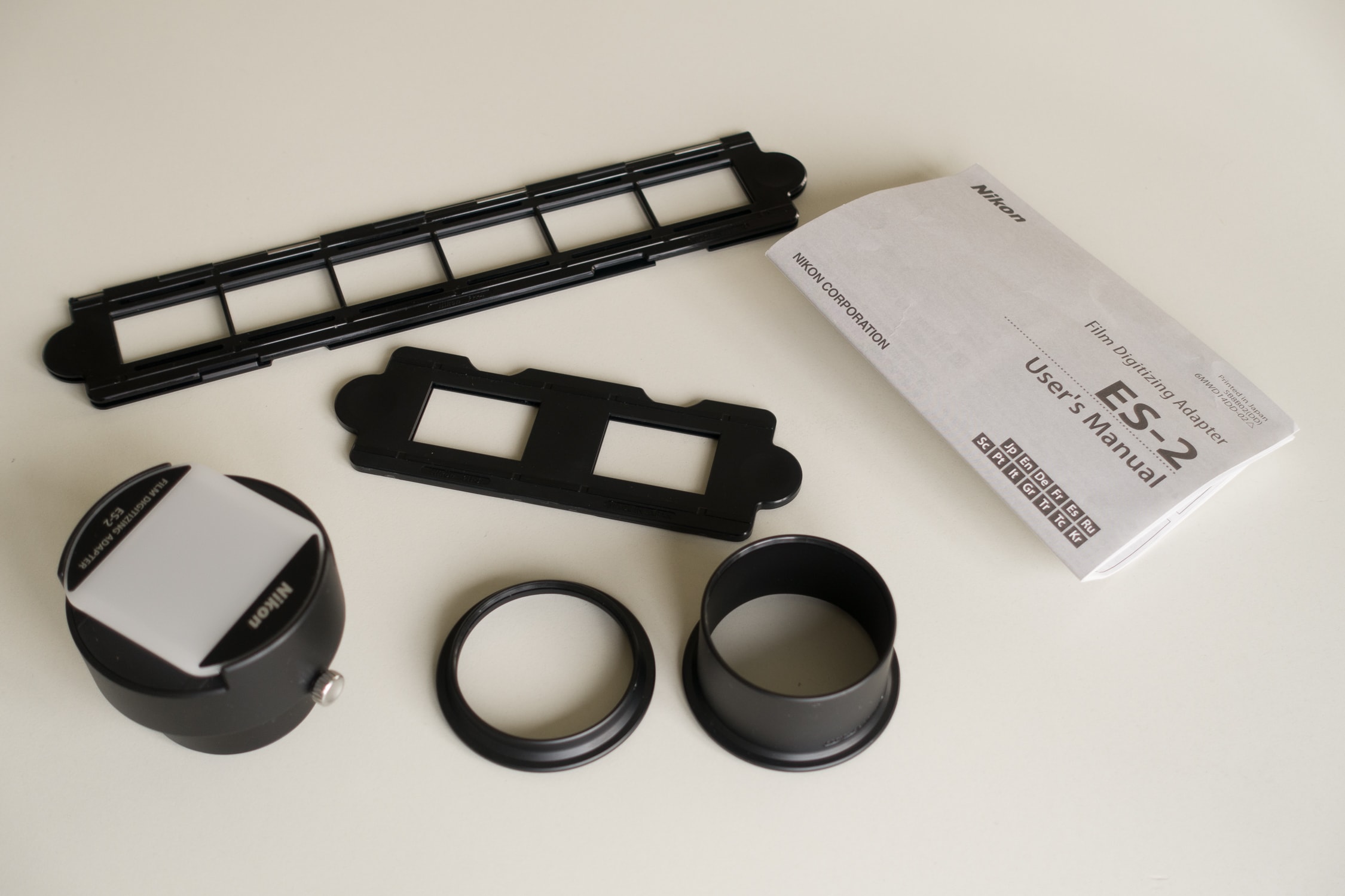 JJC ES-2 Film Digitizing Adapter Set Kit for Negative Copying and Converts 35mm Film & Slides to