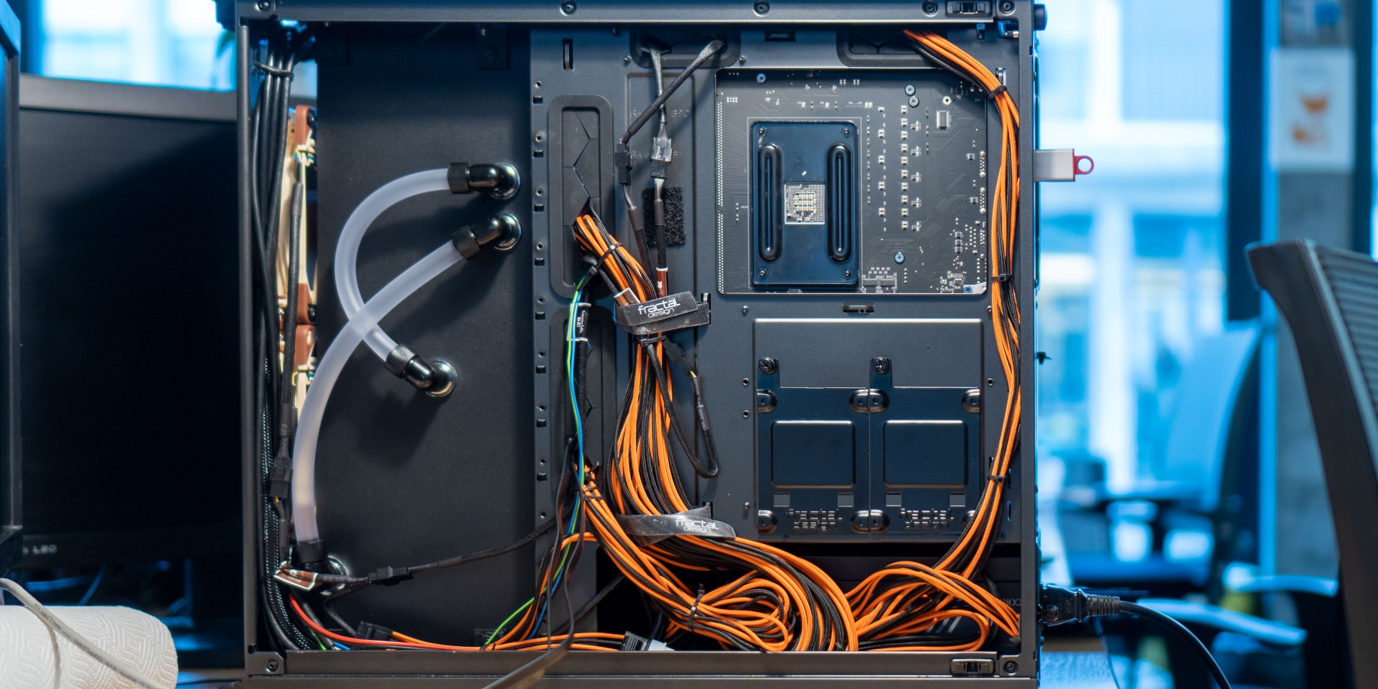 Zunate Tubo Rigido PETG Per Raffreddamento Acqua PC, 1000 Mm, Diametro Esterno 14 Mm, Trasparente UV, Per Modding