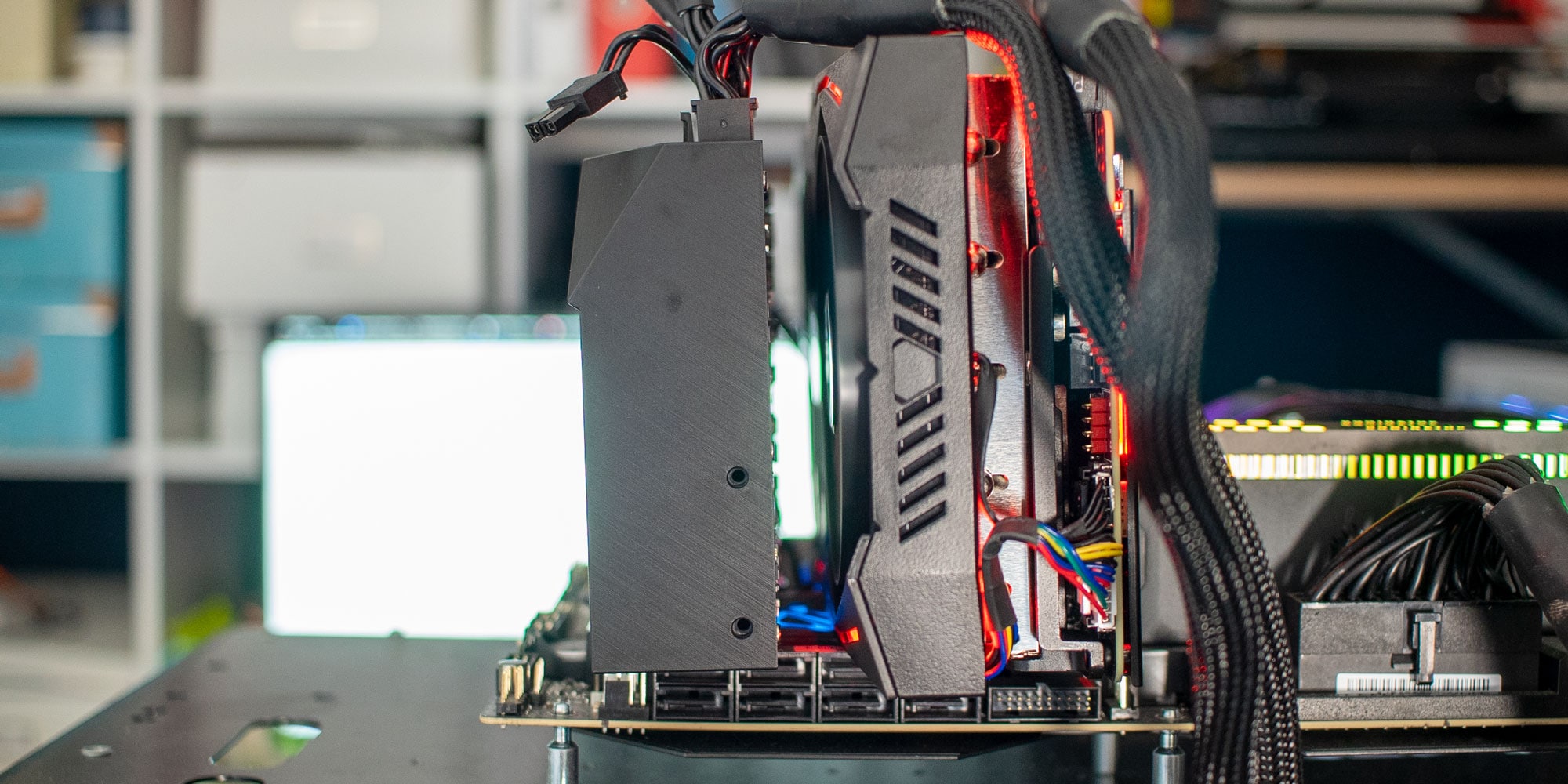 Scheda Grafica RX590, Scheda Grafica per Computer da 8 GB GDDR5 a 256 Bit con Doppia Ventola, Scheda Video per Giochi per PC RX590 0, PCI Express 3.0 X16, 3DP, Uscita DVI