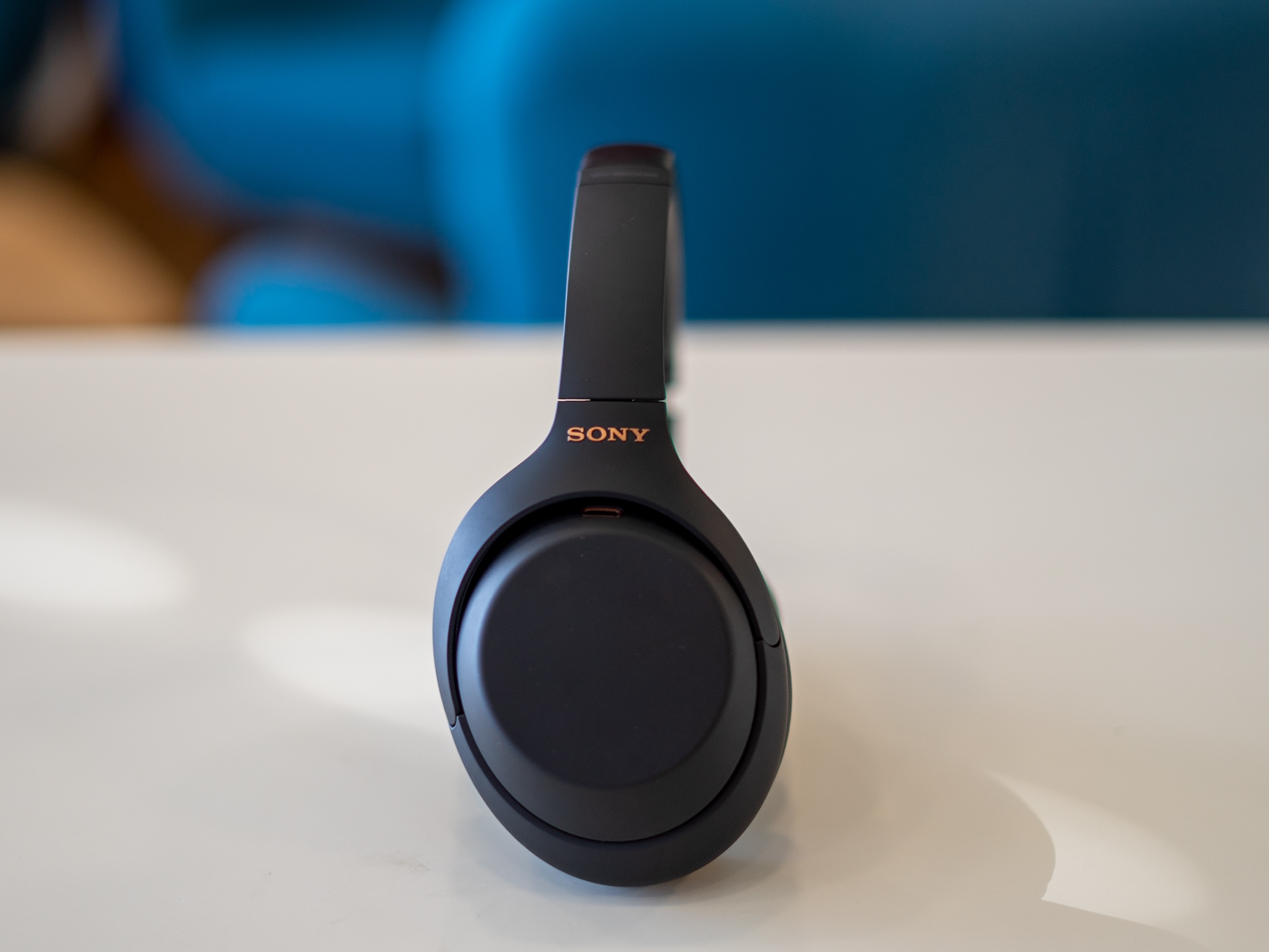 Sony WH-1000XM4 Cuffie Wireless Bluetooth Cancellazione Rumore Blu Notte - Foto 4