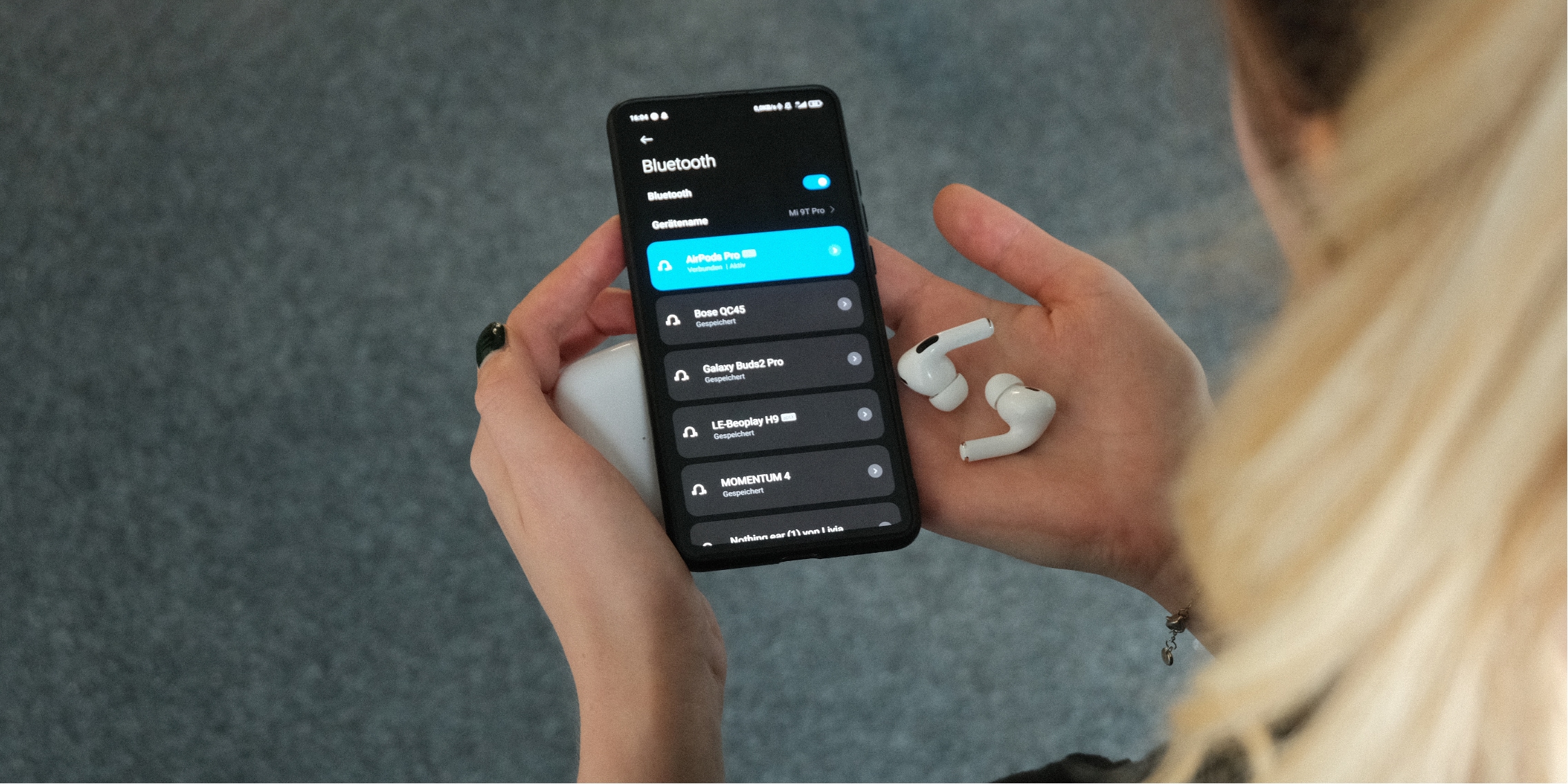 I tried out the new AirPods Pro with Android - Digitec