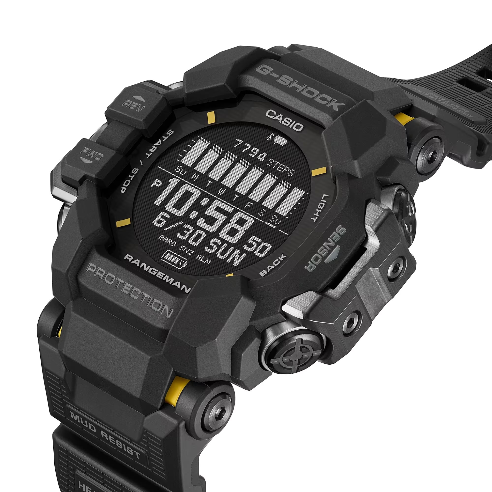 Casio G-Shock Rangeman: GPS, heart rate monitor and many