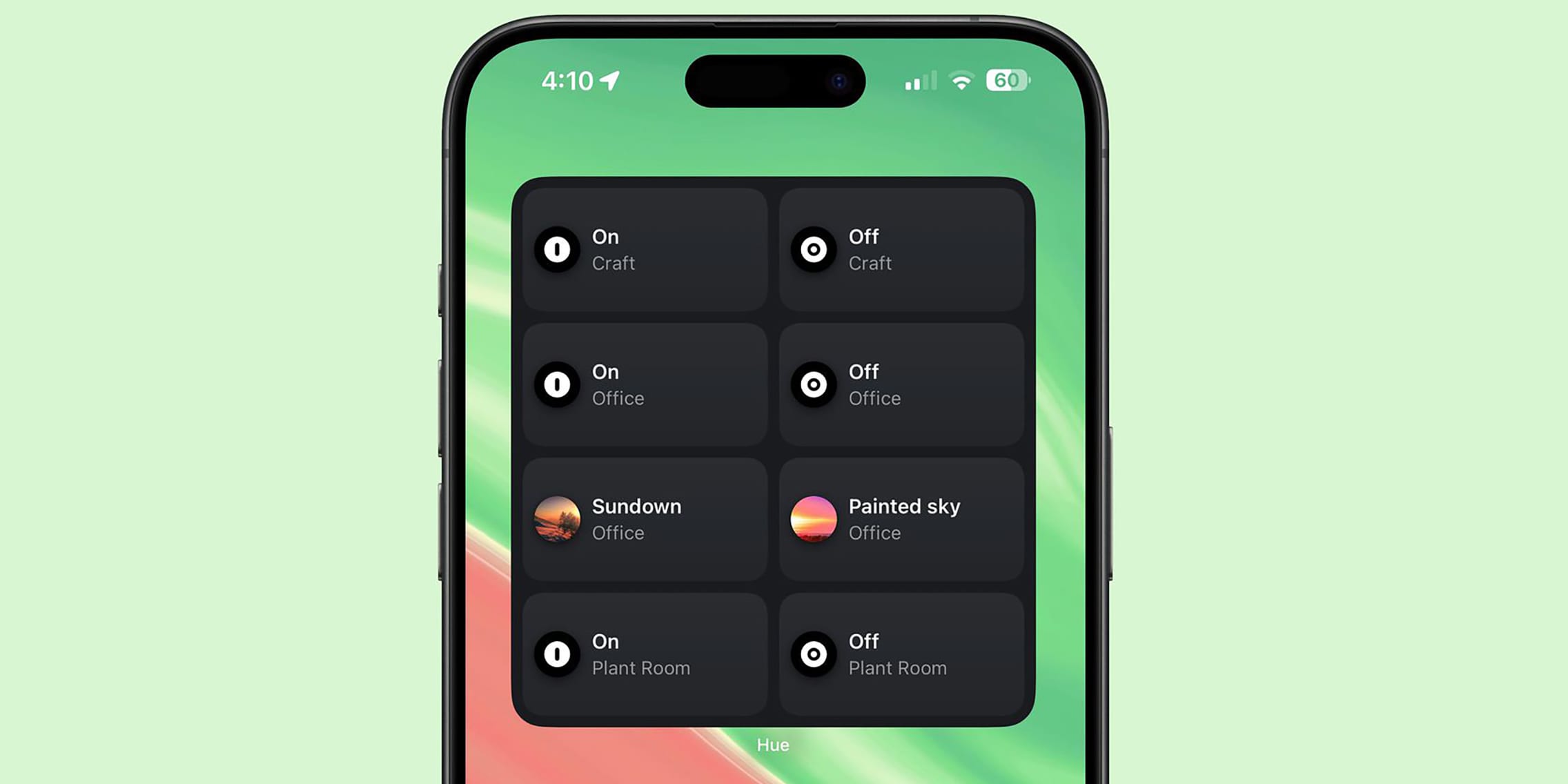 Philips hue iphone top