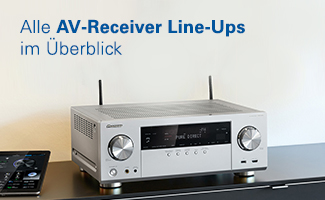 Alle AV-Receiver Line-Ups im Überblick