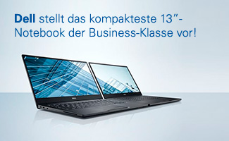 Dell stellt das kompakteste 13-Notebook der Business-Klasse vor!