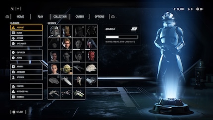 Numerous characters and spaceships must be unlocked in exchange for credits.
