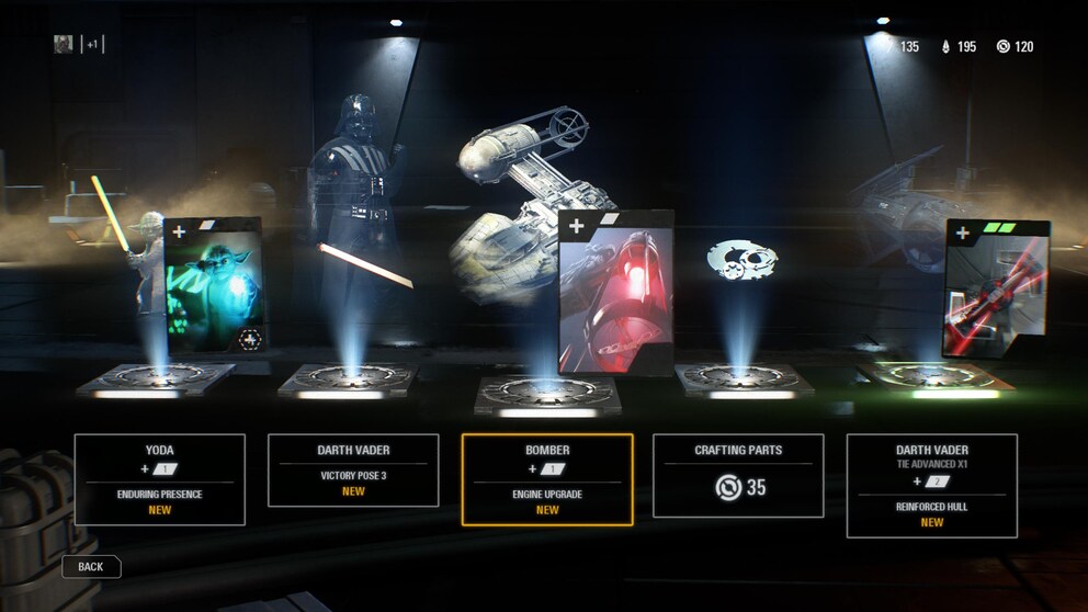 Des loot boxes aux fonctions purement esthétiques n’étaient visiblement pas envisageables.