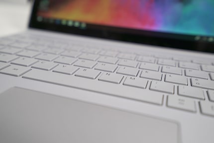 Die Tastatur ist ein Traum.