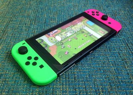 «Golf Story» est l’un des nombreux jeux indépendants qui se trouvent dans le Nintendo Store.