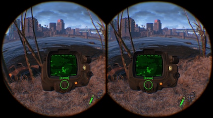 Il Pip-Boy si adatta perfettamente alla VR.