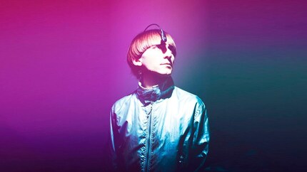 Neil Harbisson mit seinem Eyeborg.