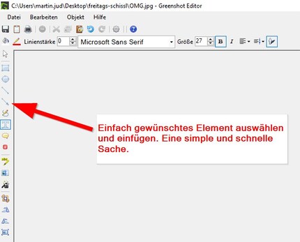 Screenshot-Editoren bieten einen schnellen Zugriff auf vielseitige Werkzeuge.
