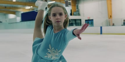 Nicht einmal vier Jahre alt ist Harding, als sie mit dem Eiskunstlaufen beginnt.