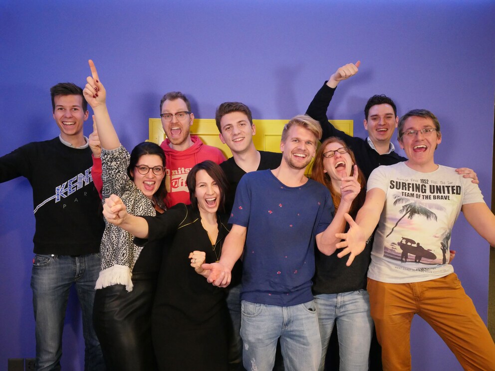 Das Team von Pandally ist ein verrückter Haufen.
