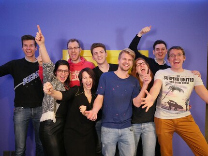 Das Team von Pandally ist ein verrückter Haufen.