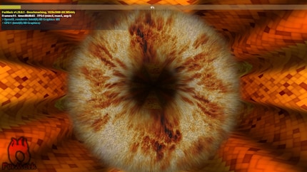 Beim Benchmark mit FurMark erreicht die Intel HD Graphics 405 lediglich um die 180 Punkte.