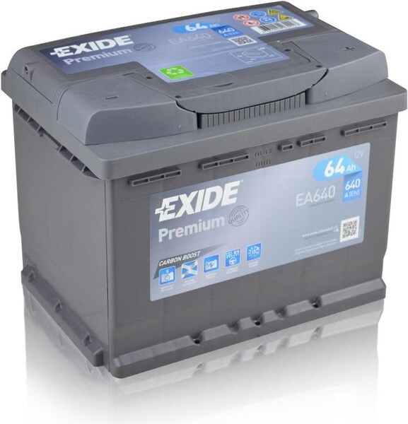 Exide Premium Carbon Boost EA640 (12 V, 64 Ah, 640 A) - digitec