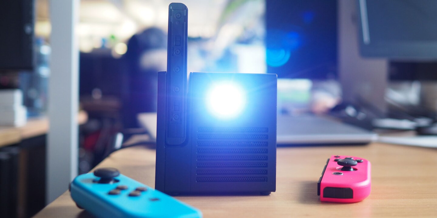 OJO: Was kann der portable Beamer für die Switch?