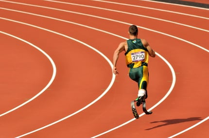 Oscar Pistorius an den Olympischen Spielen in London