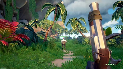 You search for treasure and hunt skeletons on islands.