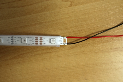 ... et la dernière bande LED.