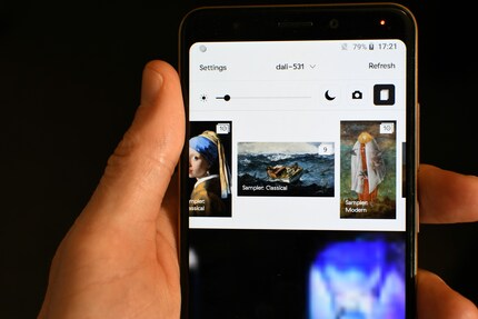 Once it’s set up, the app is pretty cool