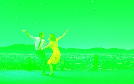 ... then a green colour image...