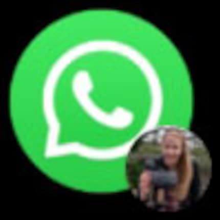Der Badge mit Livias Foto