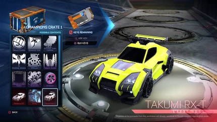 Avec son système de loot boxes, «Rocket League» figure lui aussi parmi les coupables.