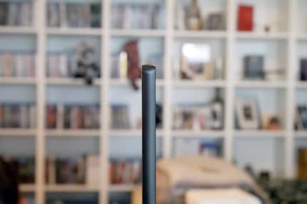 OLEDs can be made very thin because they don't need a backlight. The C8 from LG is around 1 centimetre thick