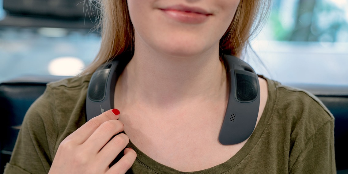 Bose around the neck headphones top