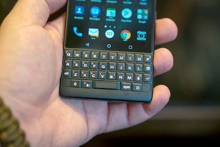The button with the nine dots doubles the number of shortcuts you can define