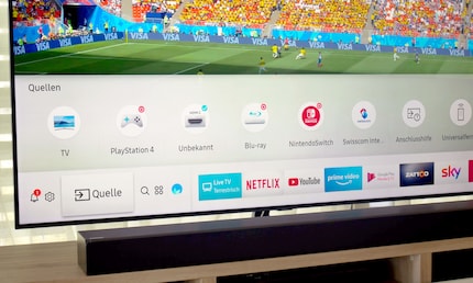 Le QLED est tellement intelligent qu'il reconnaît tous les appareils connectés