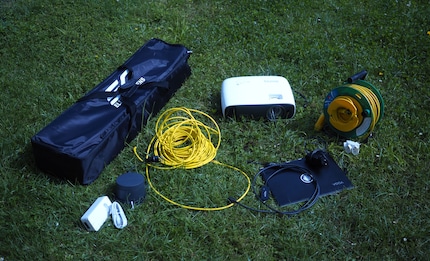 For your public viewing or outdoor cinema, you need all of these things.
