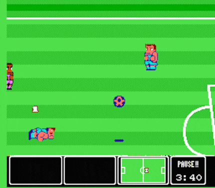 With a decent kick of the ball, you can even eliminate opponents.