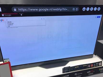 Do you see the LG OLED logo? That's burn-in