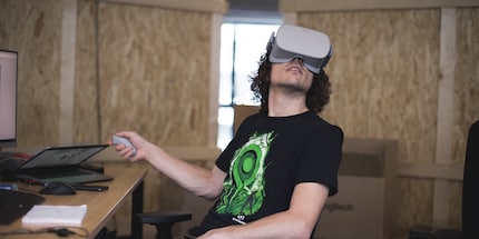 Non esiste praticamente esperienza VR più semplice.