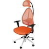 Topstar Design-Bürodrehstuhl, mit Kopfstütze und Netzrücken