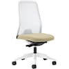 Interstuhl EVERY operator swivel chair, mesh backrest white