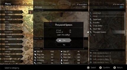 Level up your characters, unlock new skills and buy them new equipment.